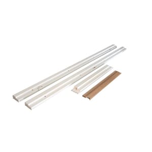 Karmsett m/Pakning Hvit