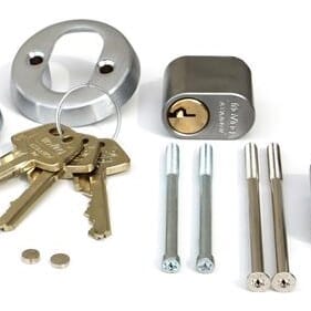 Sylinderlås til balkong/skyvedør